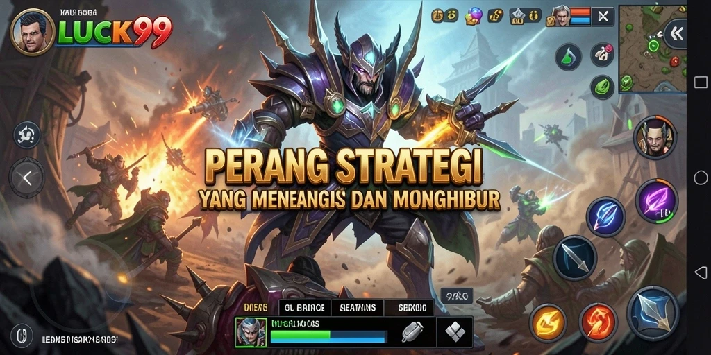 Screenshot gameplay 99LUCK99 menampilkan aksi seru dan strategis.