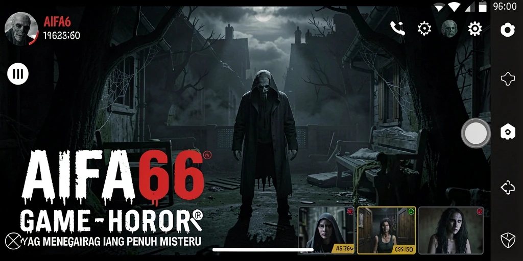 Screenshot menampilkan pengalaman gameplay Horor yang mendebarkan.