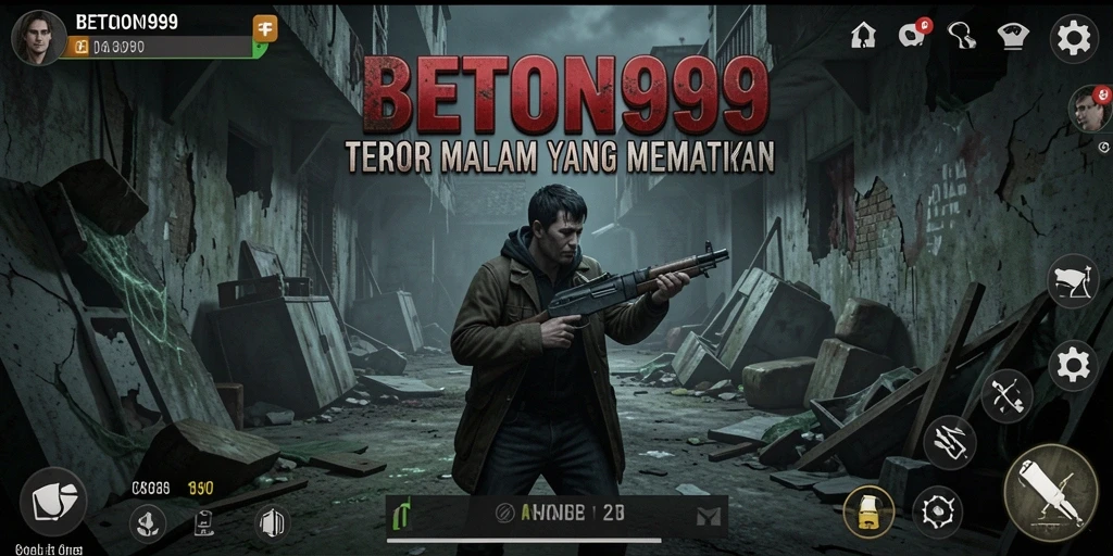 Gameplay horror yang menakutkan dengan suasana mencekam.