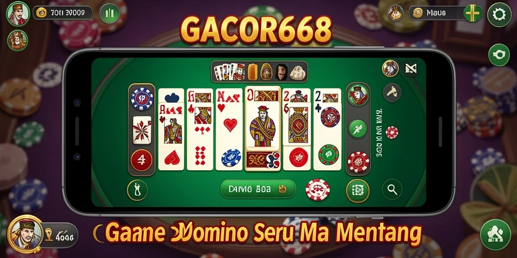 Tampilan gameplay seru GACOR668 dengan pemain beradu strategi.