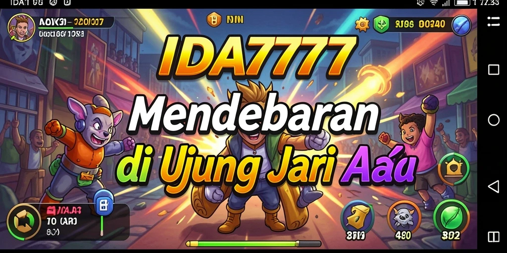 Tangkapan layar gameplay menonjolkan pertarungan seru dalam IDA777.