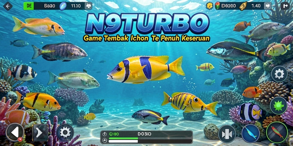 Tampilan menarik dari gameplay N9TURBO yang seru.