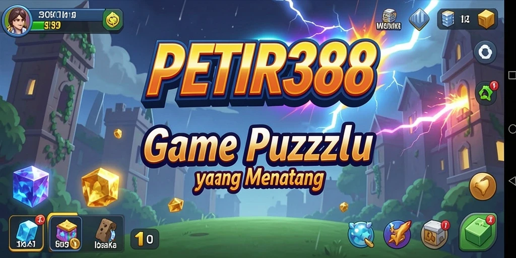 Screenshot gameplay PETIR388 menunjukkan tantangan menarik dalam puzzle.