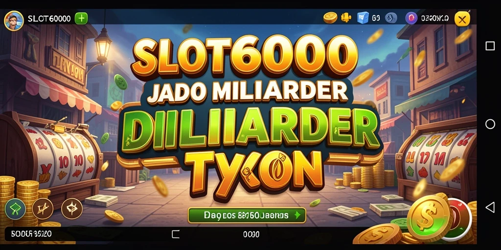 Tampilan menarik dari gameplay SLOT6000 yang menampilkan aktivitas bisnis.